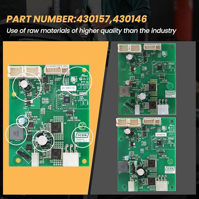Motor Control Board Controller 430157 Works with S22I S15I Stationary Bike