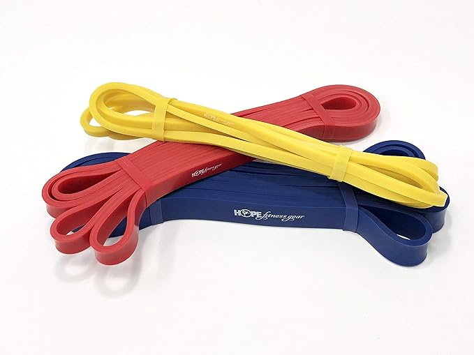 Large Loop Resistance Band Pull Up Assist & Power Resistance Band for Strength Training, Muscle Building, Mobility, Home Workouts & Travel