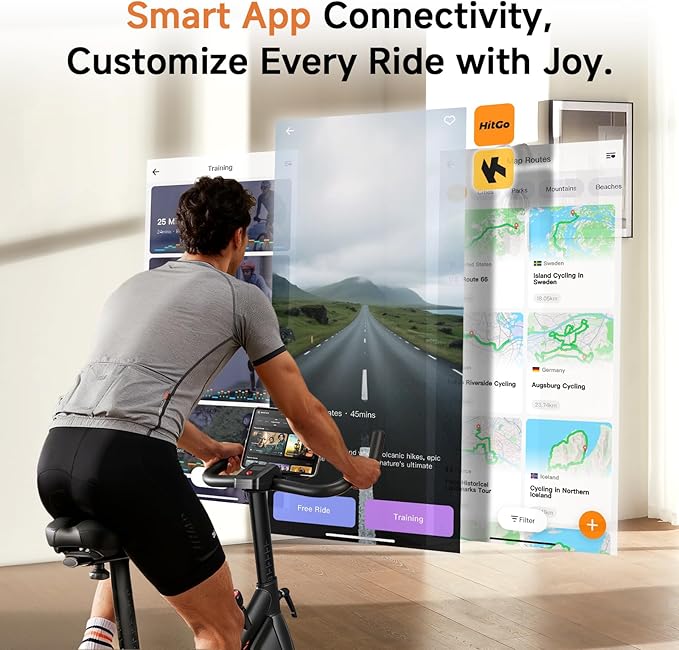 Office Exercise Bike Desk Chair,330 lbs Heavy Duty Under Desk Bike with 9-Level Height Adjustable Seat 24.4"-33.8",8-Level Resistance & Rolling Wheels,Quiet Fitness Chair for Home Office