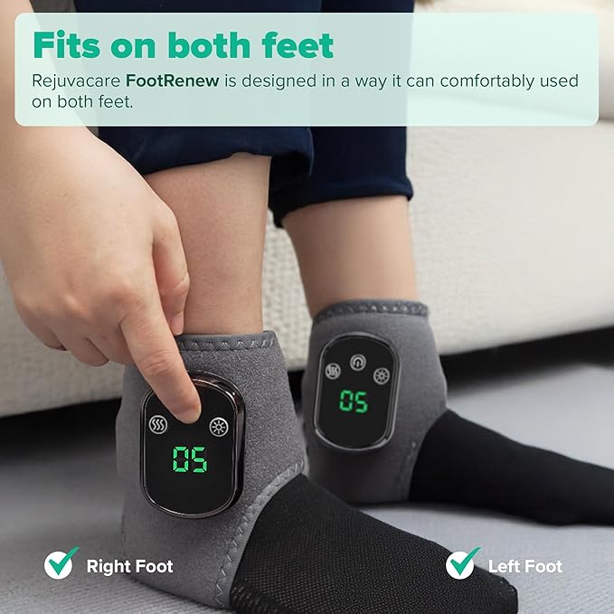 Foot Renew Triple Method Massager for Home Use - The Official 2026 - Relaxation Support for Foot and Ankles - 1 Piece