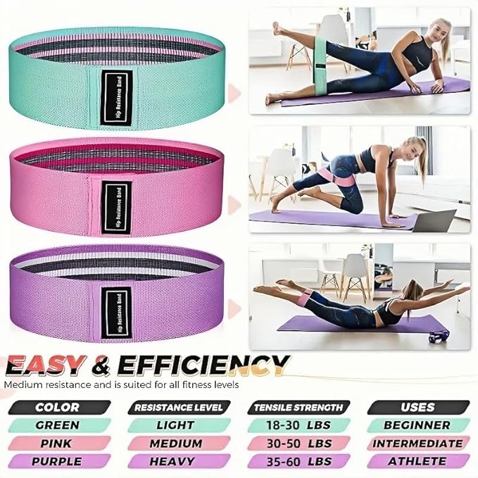 Pilates Ring Set with Resistance Bands– Anti-Slip Magic Circle Pilates Ring for Home Workouts, Full-Body Toning, Strength Training for Women 14PCS