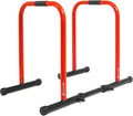 ProsourceFit Dip Stand Station, Heavy Duty Ultimate Body Press Bar with Safety Connector for Tricep Dips