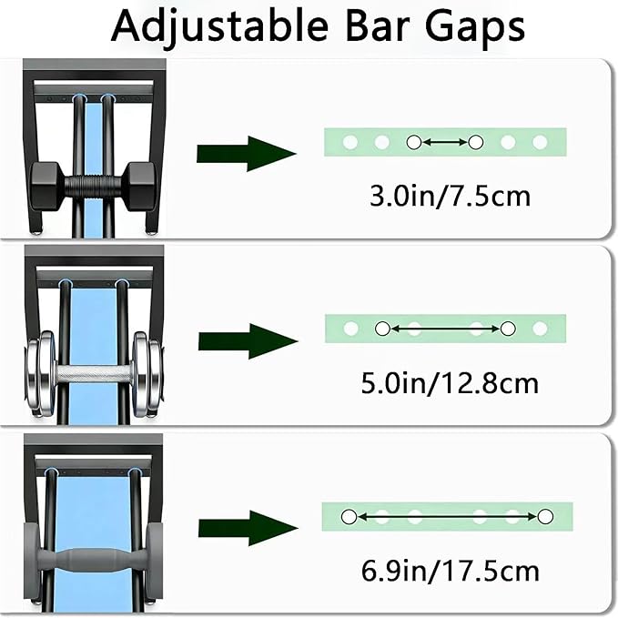 20 IN Dumbbell Rack 2 Tier Adjustable Kettlebell Storage Shelf Heavy-Duty 250LB Space-Saving Weights Stand for Home Gym(Rack Only)