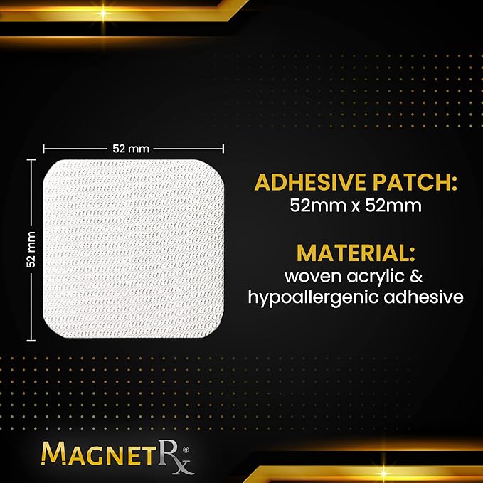 MagnetRX® Replacement Adhesive Discs for Large Spot Magnets - Premium Refill Patches (30 Adhesives - Magnets are NOT Included)