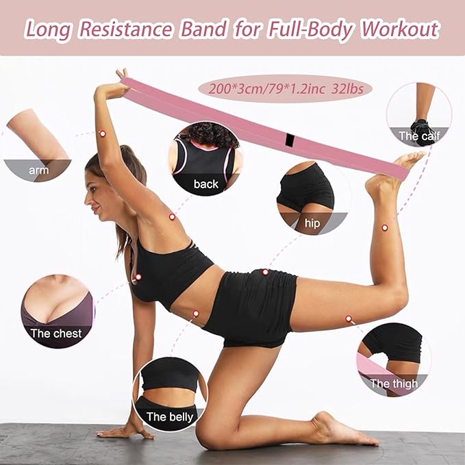 Pilates Essentials Kit for Women, Yoga Exercise Equipment Set for Home Workouts with Mini Ball, Resistance Bands, Sliding Disks & Accessories - Fitness Set for Yoga & Pilates Beginners