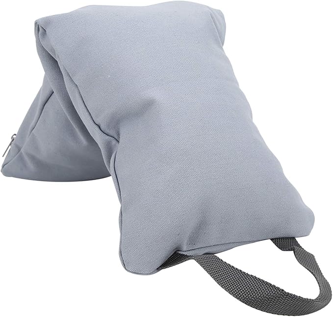 Thin Arm Weightlifting Sandbag, Yoga Fitness Freeweight Bag, Adjustable Fill Leg Slimming Training Bag with Zippered Inner and Outer Canvas Shell for Home Gym Workout