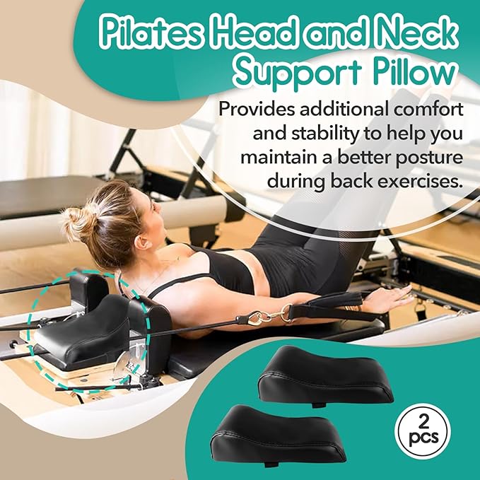 Pilates Reformer Head and Neck Support Pillow - Essential Pillow Pilates Cushion - Add-On for Enhanced Pilates Workout - Pilates Cushion Pillow for Home Gym Training