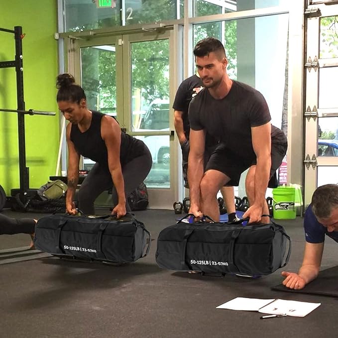 Adjustable Sand Bags for Working Out,Sandbags for Workout for Yoga, Strength Training and Full-Body Workouts