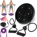 Waist Sculptor, 2026 New Waist Twister Machine Exercise with Arm Bands, Ab Twister Board Twisting Waist Disc for Exercise, Legs, Buttocks, Hip Exercise