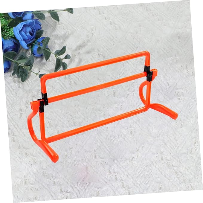 POPETPOP Removable Soccer Training Hurdles Agility Exercise Equipment for Sports Football Field Barriers for Enhanced Speed Coordination Orange
