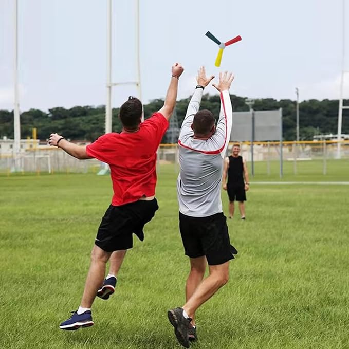 Reaction Training Stick - 85g Tri-Color Speed Stick, Flexible Reaction Catch Trainer, Soft Grip Throwing Tool | Hand-Eye Coordination Device for Basketball, Baseball, Soccer, Fitness Reflex, Sports Pr