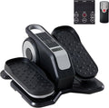 Under Desk Elliptical Machine, Portable Seated Pedal Exerciser with Remote Control, 3 Modes & 12 Adjustable Speeds, Quiet Fully Assembled Electric Leg Exerciser for Seniors Home Office