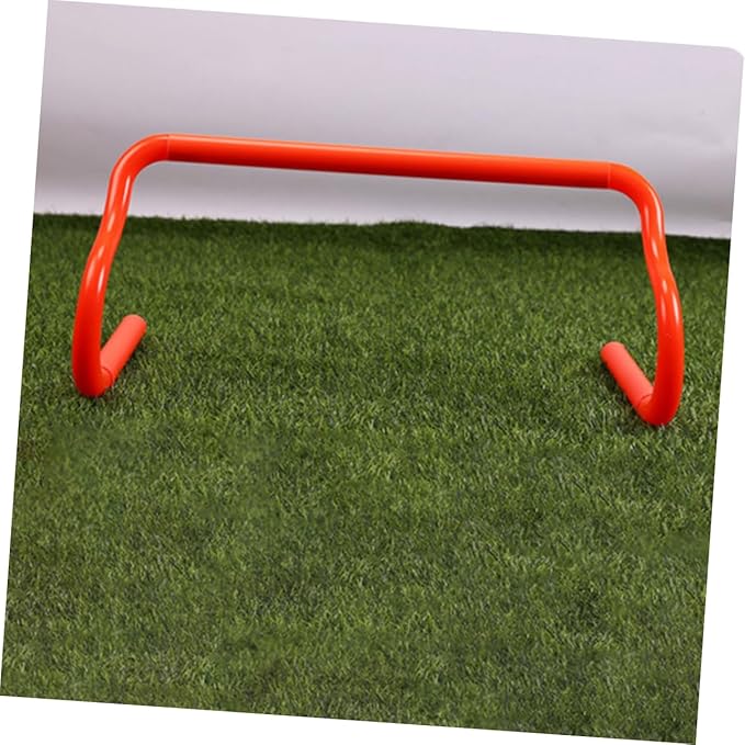 TOYANDONA Detachable Speed Agility Training Hurdles 3pcs Set 19 x 9 Inch for Soccer and Basketball Practice Portable Sports Equipment for Athletes and Boys and Girls