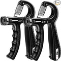 Grip Strength Trainer (2 Pack), Forearm Strengthener, Hand Grip Gripper Strengthener, Hand Strengthening Devices, Forearm Exerciser, Finger Wrist Strengthener, Exercisers Squeezers for Strength