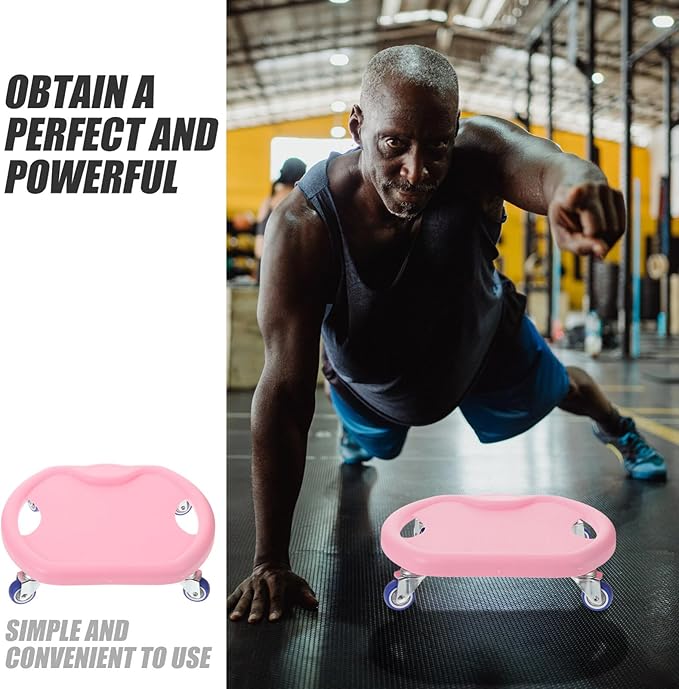 SUPVOX 1set Abdominal Training Sliding Discs with Knee Pad Portable Fitness Equipment for Full Body Workouts Silent Design for Home Gym and Travel Versatile Workout Sliders for Core