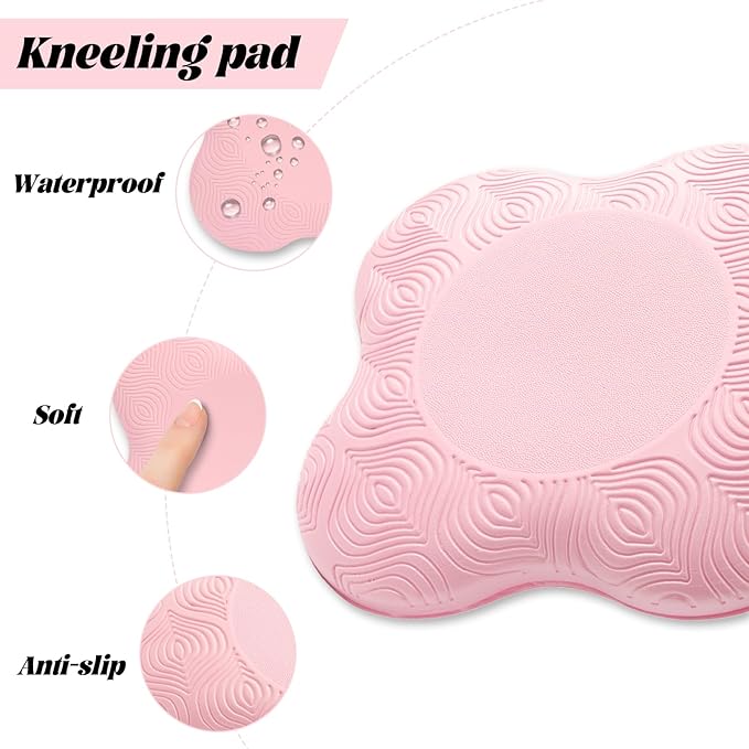 2 packs Yoga Knee Pad Mats Extra Thick for Knees Elbows Wrist Hands Head Foam Pilates Kneeling pad Yoga Knee Cushion Thick Exercise Pads for Knees Elbows Wrist Hands Head Foam Pilates Kneeling pad，Support Foam Pads for Women and Men