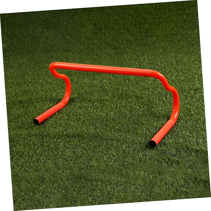 Yardwe 3pcs Adjustable Hurdles Set for Soccer Basketball and Football Training Portable Detachable Agility Equipment for Speed and Agility Drills Lightweight and Compact Design