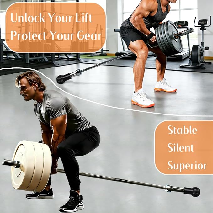 Landmine Attachment for Barbell, 360° Rotation for Row, Split Squat, Press in Home Gym, Natural Rubber 2" Olympic Bar Fit