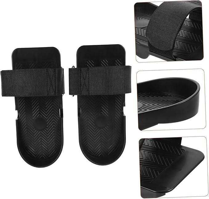 1pair Rowing Machine Pedals Replacement Fit for Stamina Rowing Machine Flat Foot Pegs