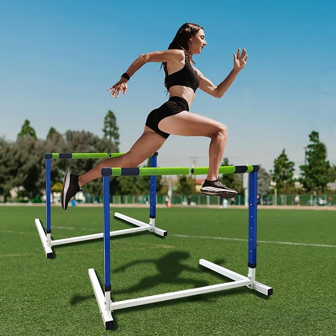 Detachable Hurdles Track and Field Adjustable Height Agility Training Hurdles Speed Practice Equipment for Sport