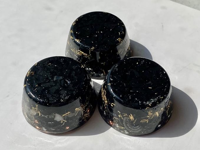 Shungite Orgone Generator Energy Accumulator 7.83Hz/432Hz/528Hz/Advance Harmonics Many Beautiful Ingredients! (Shungite)