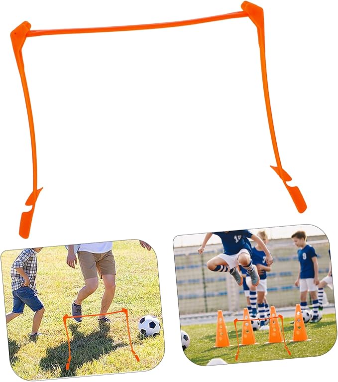 VANZACK Wear-Resistant Speed Hurdles Multi-Level Plastic Hurdle for Soccer Football Training