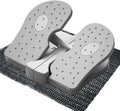 Foldable Leg Exerciser: Portable Foot Pedal Exerciser for Seniors Under Desk Foot Pedal Exerciser Stepper Exercise for Leg Muscles Relieves Varicose Veins Physical Therapy Aid
