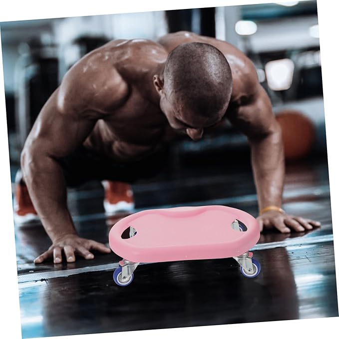 GALPADA Abdominal Sliding Discs Set with Roller Silent Exercise Sliders for Core Strength Training Fitness Equipment for Home Workouts