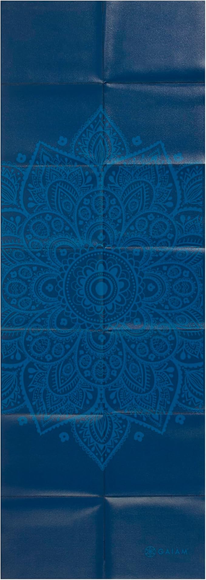 Gaiam Yoga Mat - Folding Travel Fitness & Exercise Mat - Foldable Yoga Mat for All Types of Yoga, Pilates & Floor Workouts (68"L x 24"W x 2mm Thick)