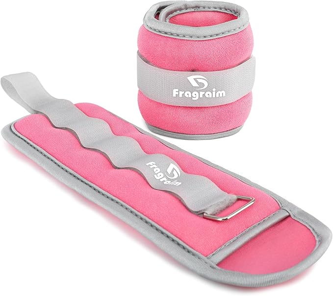 Ankle Weights, 1/2/3/4/6/8/10 LBS 1 Pair Wrist Leg Arm Weights for Women, Kids and Men, Comfortable and Soft, Perfect for Dancing, Running, Walking, Fitness, Workout, Physical Therapy