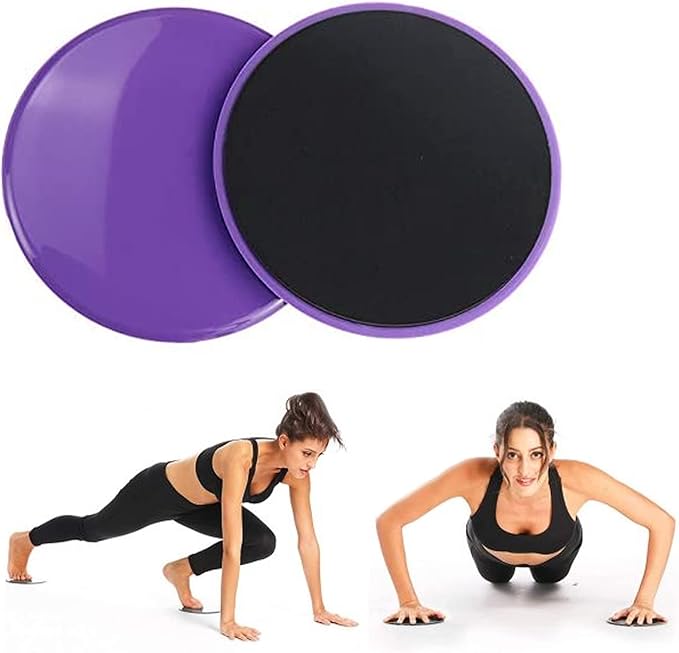 THE CEO Workout Sliders Disc- Durable Sliding Discs for Core & Full-Body Training- Strengthen Abs & Improve Stability with Smooth Foot Sliders for Home & Gym- Achieve Fitness Goals Anywhere- Set of 2