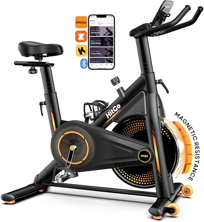 Office Exercise Bike Desk Chair,330 lbs Heavy Duty Under Desk Bike with 9-Level Height Adjustable Seat 24.4"-33.8",8-Level Resistance & Rolling Wheels,Quiet Fitness Chair for Home Office