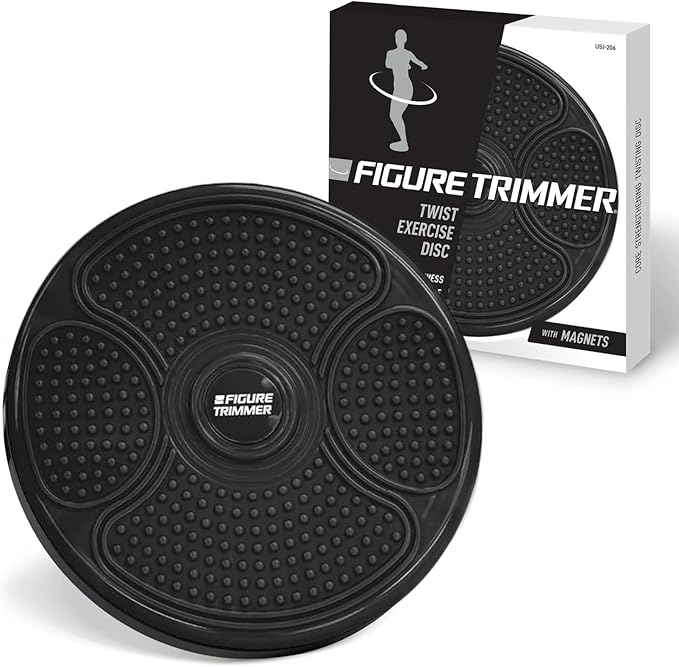 Daiwa Felicity Figure Trimmer Ab Twister Board - Waist Twister Machine for Core & Abs Exercise - Waist Twisting Fitness Tool, Dizzy Disc Twist Board for Slimming Workout & Reflexology