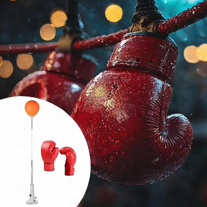 Boxing Reaction Ball Boxing Equipment Punch, Practice Suction Cup Reflex Ball Boxing Speed Ball for Exercise Fitness Workout