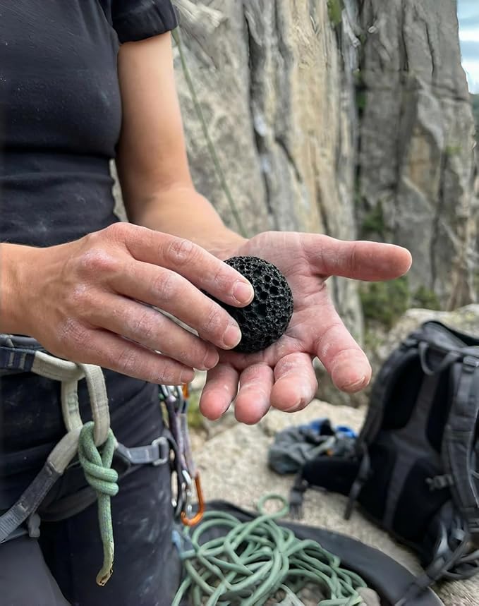 Callus Ball for Hand, Hand Grip Strengthener, Moon Grip Ball Callus Rock, Rock Climbing Gri𝐩 Trainer, Anti-Sweat Gri𝐩 Strengthener, For Build Callused Hands