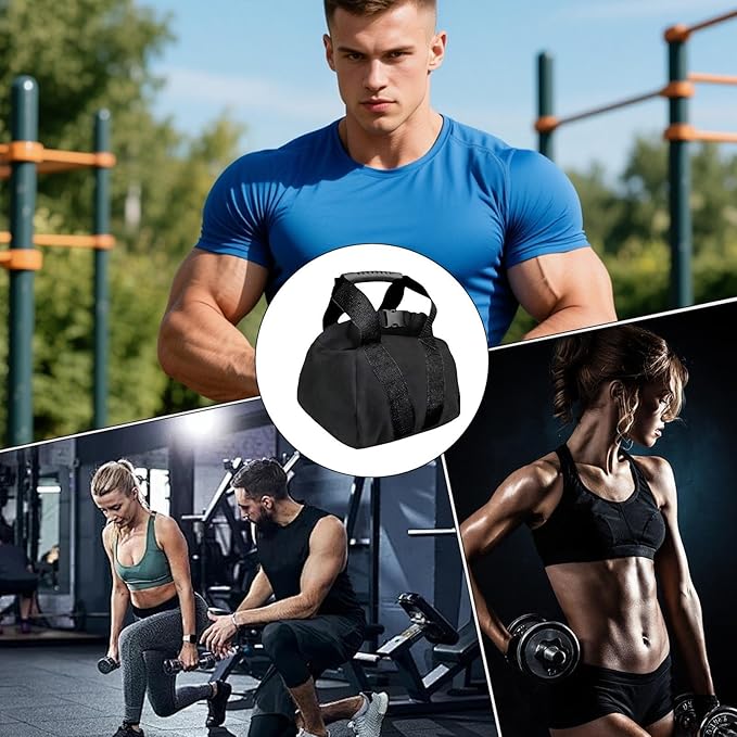 Workout Sandbags - 0-35 Lbs Training Equipment - Adjustable Weight Sandbags for Working out with Handle,for Women Men Home Gym Fitness Training Weightlifting Yoga Sports