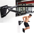 Zonon Wall Mount Dip Station Dip Bar Heavy Duty Wall Mount Pull up Bar for Home Gym Power Strength Training Workouts L Sits Knee Raises Gymnastics and Upper Body Fitness Training Max Capacity 400 lb