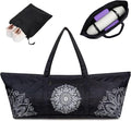 Yoga Mat Bag Yoga Mat Carrier with Shoes Compartment & Wet Pocket Pilates Bag with Zipper Pockets & Yoga Mat Holder Strap Yoga Bags and Carriers Fits All Your Stuff