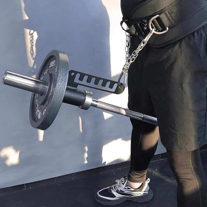 Genérico Rack Belt Squat Attachment - D-Handle Bar Equipment | Belt Squat Cable Attachment - for Home Strength Training