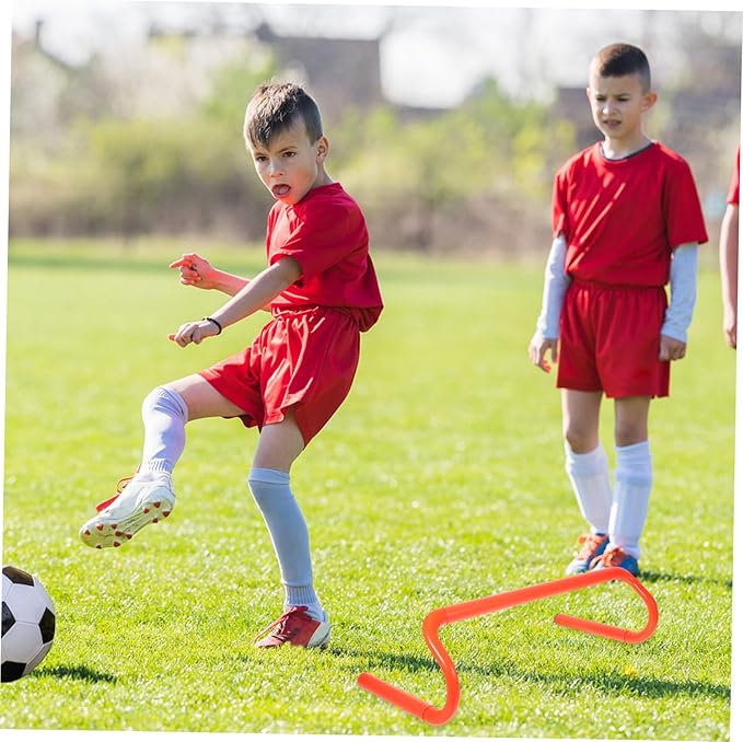 YARNOW Soccer Hurdles for Boys and Girls Football Hurdle Speed Training Poles for Training