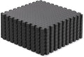 Yes4All 24SQFT-120SQFT Puzzle Exercise Mat for Home Gym, EVA Interlocking Foam Floor Tiles with Border for Workout Equipment