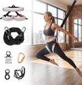 Bungee Fitness Equipment Set (Size S, 66–88 lbs), Low-Impact Joint-Friendly Trainer for Aerial Yoga & Dance, 360° Swivel Adjustable Harness, Shock-Absorbing Latex Resistance for Home Gym Workout