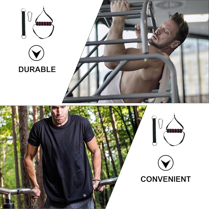 Alasum Fitness Handle Cable Machine Attachment Resistance Band Handle Dual-Purpose Workout Grip for Strength Training and Pull-up Exercises Home Gym Equipment