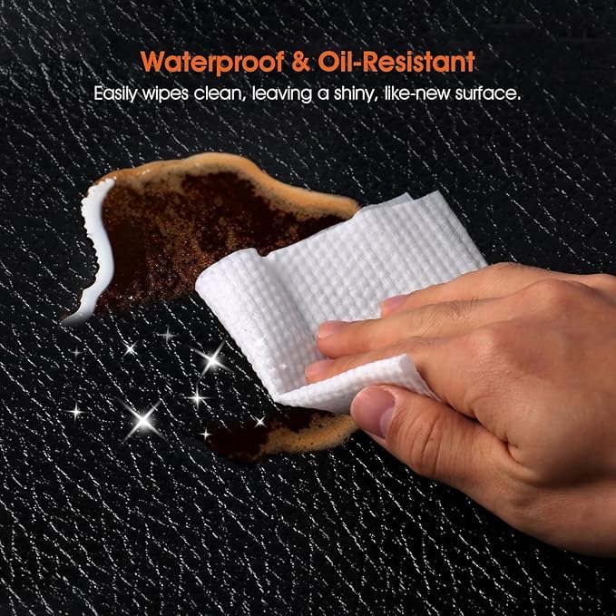 57" x 25" 6MM Thick Tailor-Made Walking Pad Mat for Carpet Hardwood Floors, Thick Foldable Treadmill Mat Carpet,Waterproof,Ordorless,No Slip,Noise Reduce,Shocking Absorbing,Rubber Foam Matt Equipment Floor Protector