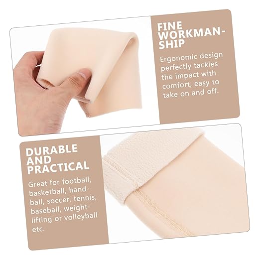 NOLITOY 1pair Warm Elbow Wraps Comfortable Elbow Sleeve for Sports Ergonomic for Cycling Basketball Football and More for Elderly Use