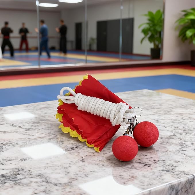 Boxing Training Ball - Rope Dart Trainer, Reaction Ball for Training | Martial Arts Fitness Equipment, User-Friendly TŕainingTools for Women Men Outdoor
