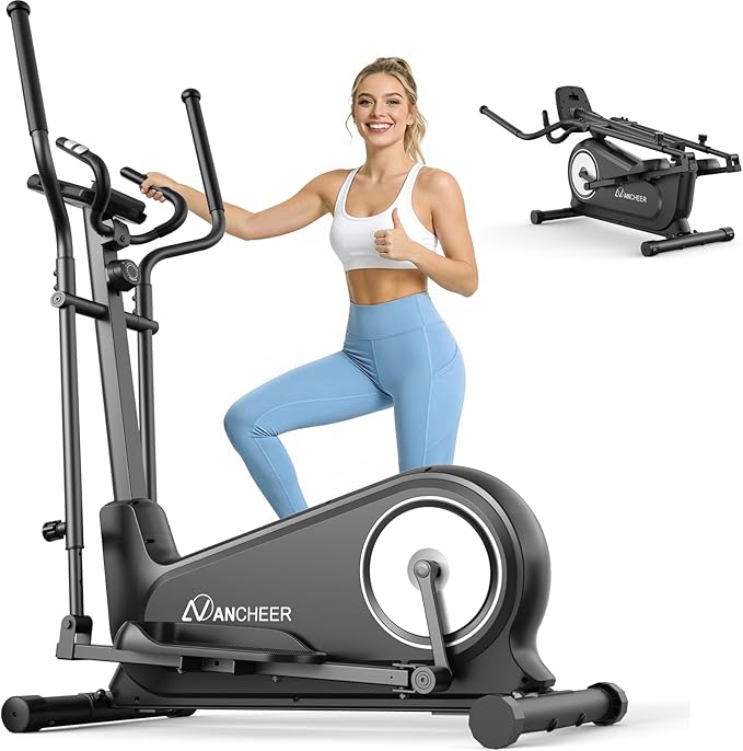 ANCHEERAMA006033 Black Dark Elliptical Exercise Machine