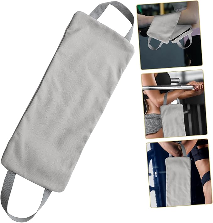 Yoga Training Sandbag for Weight Training Canvas Fitness Bag with Handles for Full-Body Workouts for Home and Outdoor Exercise