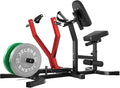 RM01 Seated Row Machine, Back Exercising Equipment Plate Loaded, Chest Supported T-bar Row Machine with Independent Arms, Back Machine Home Gym for 400LBS Capacity Gym Equipment