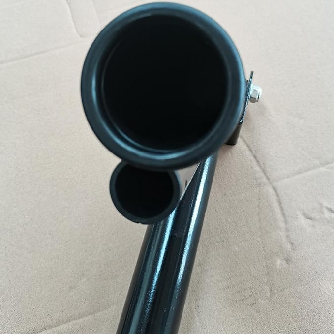 Barbell Sleeve Rack Base Fitness Equipment Support Double Barrel Design Heavy Duty for Strength Training Barbell Attachment